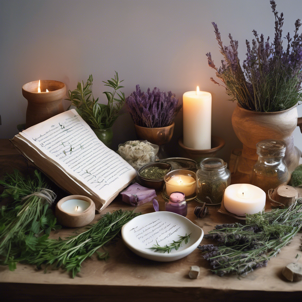 Unlocking the Power of Love Rituals with Herbs - Superstitions, Omens ...